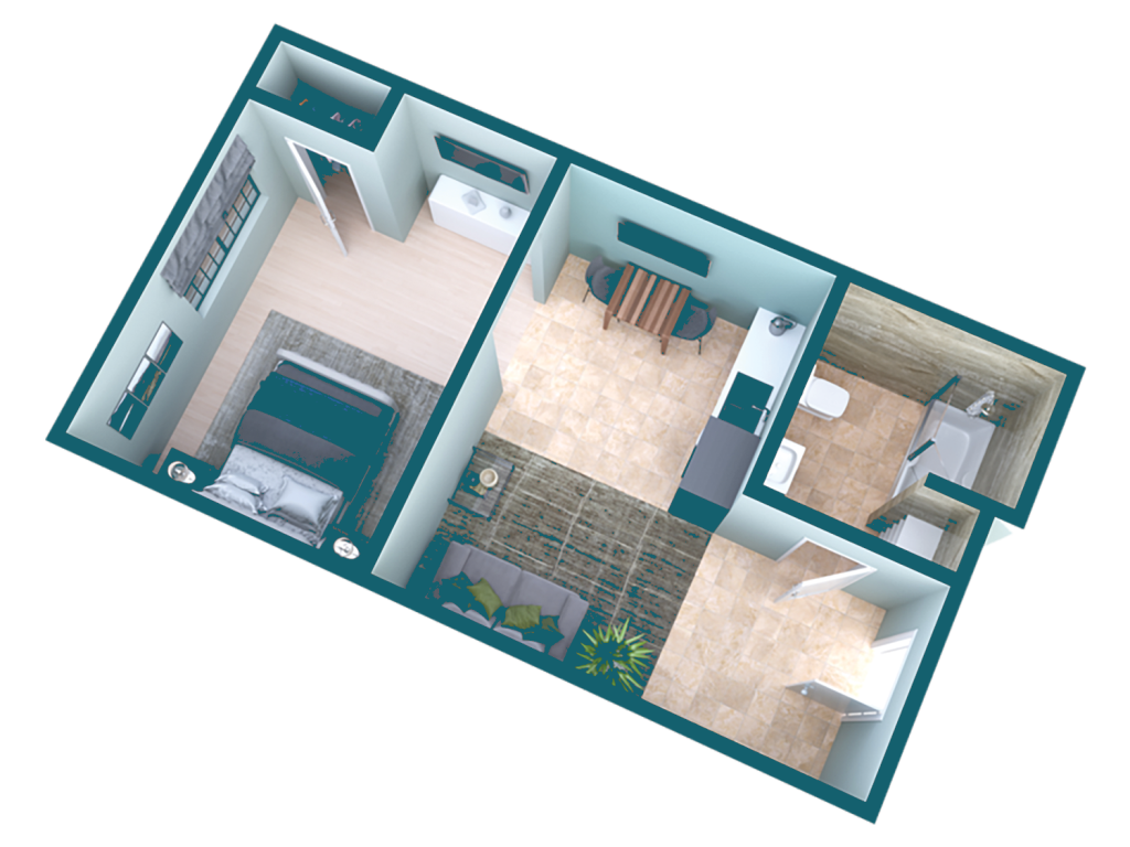 deluxe living space for comprehensive assisted living center